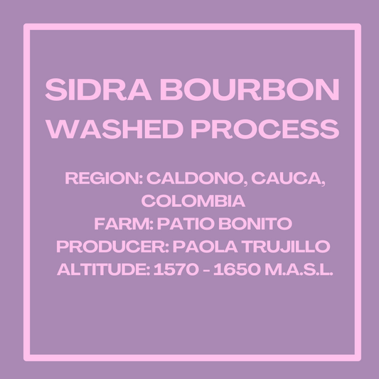 Sidra Bourbon Washed Process